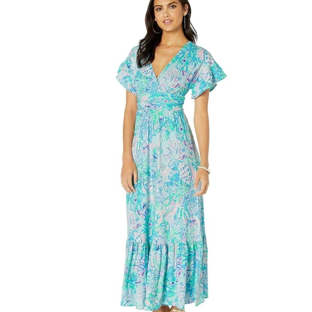 Lilly Pulitzer Jessi midi dress Sz M NWT - Picture 7 of 9